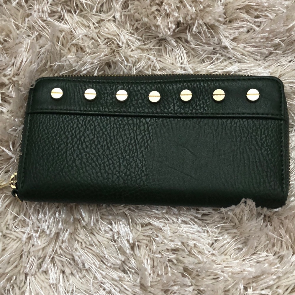 Olivia & joy olive green wallet